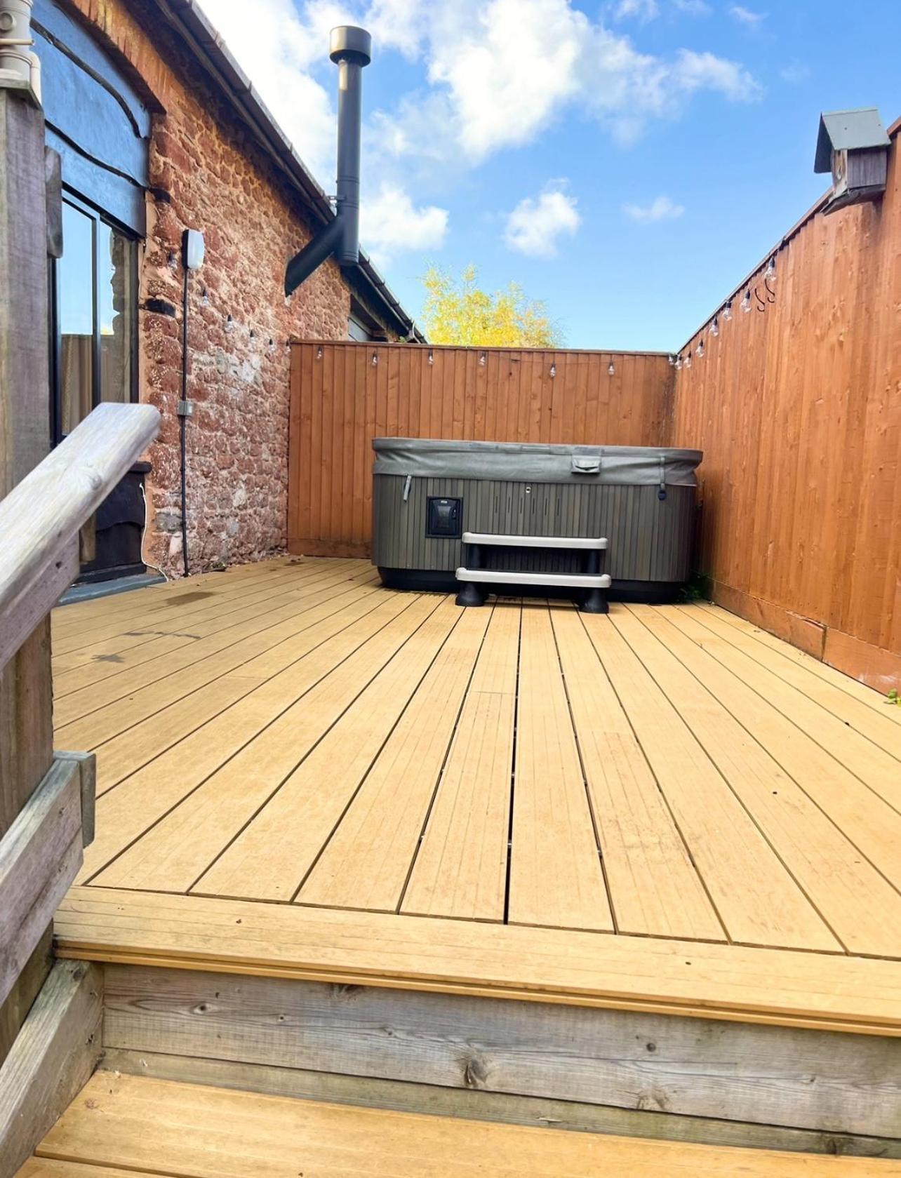 Countryside Converted Barn With Hot Tub Newton Abbot Exterior photo